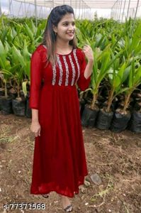 A line Gown dreses