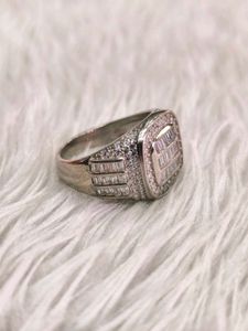 Sparkling Gemstone Ring 925 silver