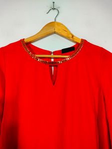Red Casual Top (Women's)