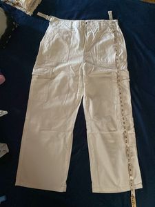 Zudio Light Beige Cargo Pants