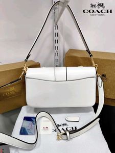 COACH GEORGIE SHOULDER BAG WITH RIVETS