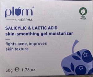Plum Salicylic &amp; Lactic Acid Gel Based Moisturizer