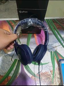 Blue Over-Ear Wireless Headphones