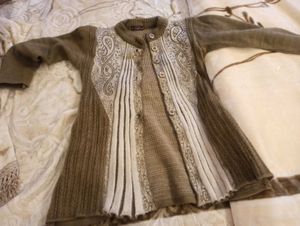 Elegant Button-Down Knit Cardigan