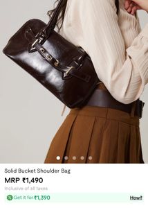 Savana Dark Brown Shoulder Bag