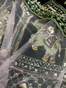 Embellished Elephant Lehenga Choli