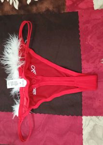 Lace Briefs with Satin Bow 5