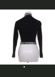 BabeAttack Halter Crop Sweater Size MDivided
