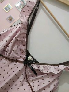 Pink Polka Dot Nightie