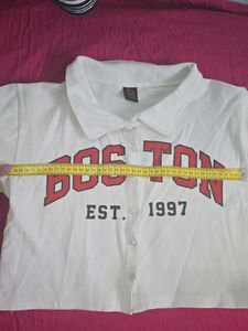 Boston Est. 1997 Cropped Polo #FreeUpSale #99