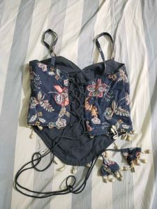 Corset blouse
