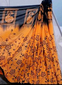 Set 2 Trading Quality Sarees &amp; 1 Blouse