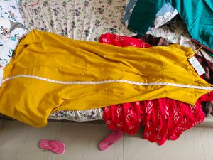 Elegant Yellow Ruffle Maxi Dress