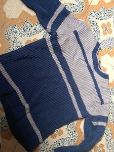 Striped Knit Sweater