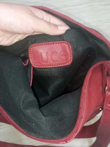 Chic Red Hobo Bag