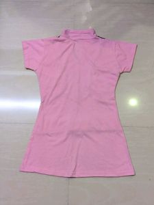 Cute Pink Sequin Embellished Top