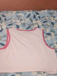 Cute Pink Sleeveless Top