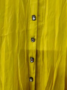 Vibrant Yellow Embroidered Kurta set