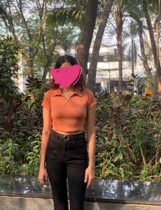 causal polo t-shirt