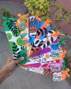 Handmade Aesthetic Bookmarks Set of 9