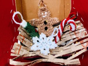 crochet ornament combo