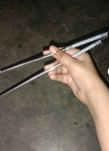 Reusable Metal Stainless Steel Chopsticks 🥢