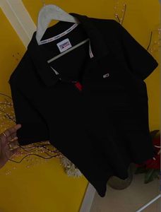 Tommy Hilfiger Black Polo Shirt