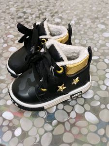 Black Shoes For Baby Unisex