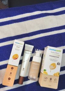 Combo Of Mamaearth Primer 🌷And Foundation ✨