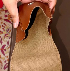 Brown Leather Tab/Mac Book Holder Cover