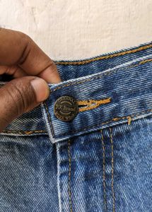 Classic Blue Denim Jeans yk2 vintage