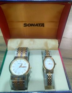 Sonata Couple Watch Set