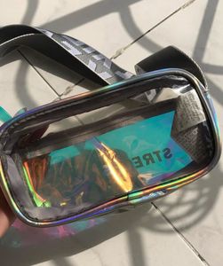 Iridescent "Street Style" sling bag/ Fanny Pack