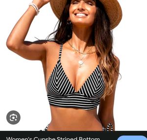 Chic Striped Bikini set