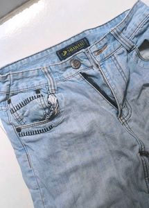 Light Wash Denim Jeans