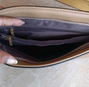 Stylish Tan Crossbody Bag