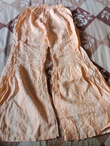 Elegant Peach Kurta Set