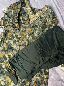 Stylish Printed Kurta with Pants