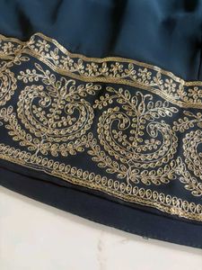 Elegant Embroidered Anarkal Single i Gown