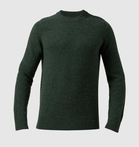 Men's Forest Green Knit Sweater