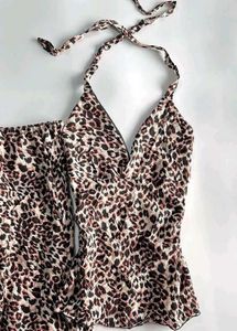 Leopard Print halter top