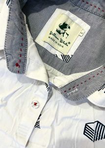 William White Men's Printed Shirt