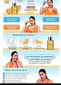 IBA Bright Glow Tinted Sunscreen Serum