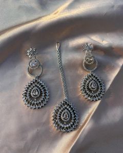 ✳️ Fixed Price  American Diamond Jewellery Set✳