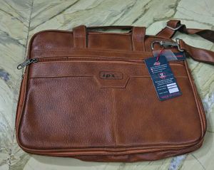 IPS Brown Laptop Bag new