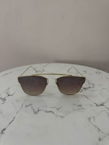 Dior 7A Quality Replica Sunglasses with Gold Frame