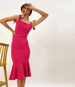 pink bodycon dress