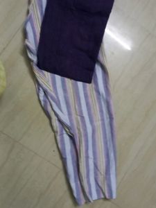 Khadi Cotton Kurta With Pant