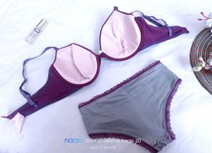 Purple Bra &amp; Panty Set