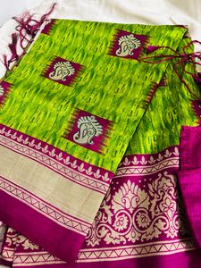 Designer Saree With Stitched Blouse